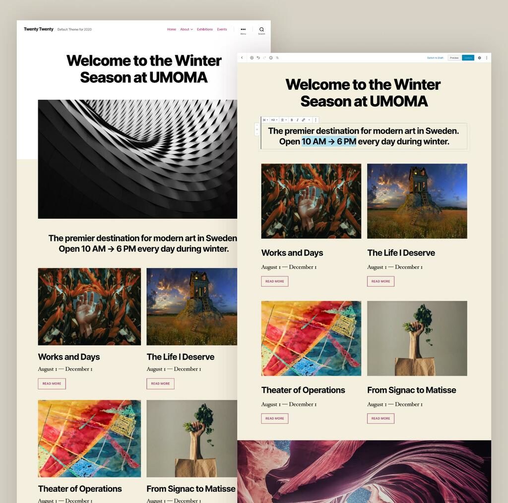 WordPress 5.3: creare layout avanzati non è mai stato così semplice!