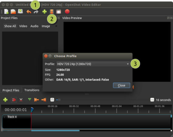 openshot video editor performance